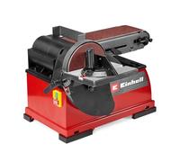 Einhell esmeriladora de disco y banda vertical TE-US 400 (400 W, Ø 150 mm plato de lijado, 100 x 914 mm cinta de lijado, 348 m/min máx. velocidad de la banda de lijado, incl. accesorios)