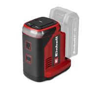 Einhell estación de energía con batería TC-ES 18/150/1 Li-Solo Power X-Change (18 V, inversor Compacto, conexión 230 V, conexión USB-A y USB-C-PD, sin batería)