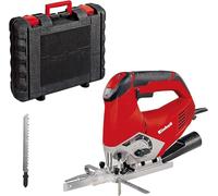 Einhell caladora con cable - TE-JS 100. 750 W, 800-3000 carreras de 1/min, profundidad de corte máx. de 100 mm, función de soplado de polvo, luz LED, incl. maletín de transporte