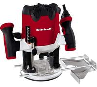 Einhell Fresadora eléctrica con cable TE-RO 1255 E (1200 W, 230 V, 50 Hz, control electrónico, profundidad de fresado regulable, 5,2 Amperios, con dispositivo de sujeción de 6 + 8 mm)