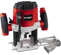 Einhell Fresadora eléctrica de cable - TC-RO 1155 E. 230 V, 1100 W, 4,7 Amperios, Ø 6 y 8 mm, control de velocidad, tope paralelo, adaptador de aspiración, incluidos accesorios