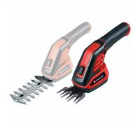 Einhell GC-CG 3.6/70 Li WT - Tijeras inalámbricas para césped y arbustos - Batería de Iones de Litio de 3.6 V, 2 Ah, Agarre Suave, Cambio de Hoja sin Herramientas, se suministra con 2 Cuchillas: