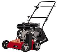 Einhell GC-SC 4240P - Escarificador de Gasolina para césped, 4,2 kw, Motor de 4 Tiempos, Unidad de Corte de rodamiento de Bolas con 18 Cuchillas de Acero, Ajuste de Profundidad de rastrillo de