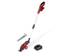Einhell GE-CG 18/100 Li T - Tijeras cortacésped y setos inalámbricas, 18 V, incluye batería de 2,5 Ah y cargador