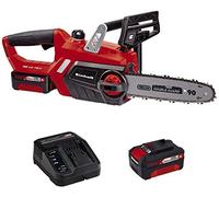 Einhell Motosierra con batería GE-LC 18/25-1 Li Kit Power X-Change (18 V, 23 cm de longitud de corte, 4,5 m/s velocidad de cadena, lubricación de cadena automática, incl. 1x 3,0 Ah + cargador)