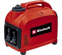 Einhell Generador eléctrico (gasolina) TC-IG 2000 (1.800 W potencia continua, tecnología inverter, motor de accionamiento de 4 tiempos con bajas emisiones, 2 enchufes de 230 V/50 Hz, 2 conexiones USB)