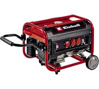Einhell Generador eléctrico (gasolina) TC-PG 35/E5 (máx. 3100 W, motor de 4 tiempos con bajas emisiones, 2 tomas de 230 V, 15 L tanque, función AVR, interruptor de sobrecargas)