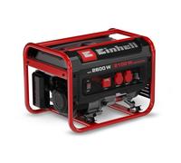 Einhell generador eléctrico (gasolina) TC-PG 2600 | 2600 W potencia máx. | 2100 W potencia continua máx. | depósito 15 L | motor 4 tiempos | 2x 230 V | hasta 12,5 h a 2/3 carga