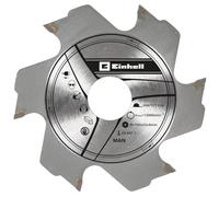 Einhell - Hoja de fresadora (100 x 22 x 4,0 mm, 6Z, accesorio para fresadora de tacos planos, apto para todas las fresadoras de tacos planos Einhell (batería), diámetro de 100 mm