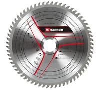Einhell - Hoja de sierra circular (210 x 30 mm, diámetro de 210 mm, soporte de 30 mm, 64 dientes, ancho de corte de 1,8 mm, para sierras ingletadoras y sierras circulares de mesa inalámbricas)