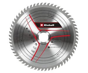 Einhell - Hoja de sierra circular original (216 x 30 mm, diámetro de 216 mm, soporte de 30 mm, 60 dientes, ancho de corte 2,4 mm, para sierra ingletadora de tracción y sierras ingletadoras)