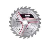 Einhell - kwb by Einhell - Hoja de sierra HM (diámetro de 250 x 30 mm, 24 dientes, apta para diversas sierras de mesa Einhell, sierras ingletadoras y sierras de ingletado de casquillo)