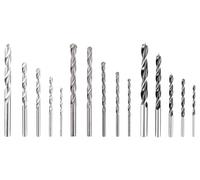 Einhell - Juego de brocas (15 piezas, incluye 5 brocas para madera, 5 brocas HM para hormigón, 5 brocas HSS para acero)