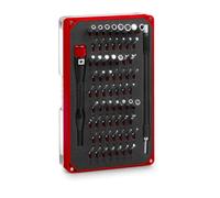 Einhell - Juego de 66 piezas de reparación de precisión y electrónica (con puntas de precisión, llaves de precisión, portapuntas de destornillador, extensión flexible de 150 mm, adaptador)