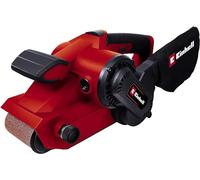 Einhell Lijadora de banda TC-BS 8038 (800 W, superficie de lijado 76x142 mm, inserto de protección cerámica 380 min.-1, asa adicional, aspiración de polvo integrada, incl. banda de lijado)