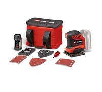Lijadora orbital de mano inalámbrica Power X-Change TE-OS 18/113 3X Li-Solo, 18 Voltios rojo/Negro