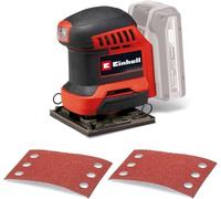 Einhell Lijadora de puño con batería TE-OS 18/113 Li-Solo Power X-Change (18 V, lijadora orbital, círculo oscilante de 1,8 mm, incl. 2 papeles de lija P120, sin batería)