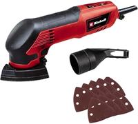 Einhell Lijadora Delta TC-DS 20 E (200 W, circuito de oscilación 2 mm, velocidad de oscilación hasta 22.000 r.p.m., regulación de velocidad, zapata de lijado con velcro, incl. 9 papeles de lija)
