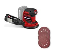 Einhell lijadora excéntrica con batería TE-RS 18/28 Li - Solo | PXC | 18 V | circuito oscilante 2,8 mm | plato de lijado Ø 125 mm | 3 papeles de lija | sin batería
