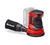 Einhell Lijadora orbital aleatoria inalámbrica TE-RS 18 Li-Solo Power X-Change (ión-litio, electrónica de velocidad, cierre de gancho y bucle, incl. 1x lija P80, sin batería ni cargador)