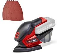 Einhell Lijadora múltiple, 24.000 rpm, caja colectora de polvo, adaptador de aspiración de polvo, Solo Sin Batería ni Cargador