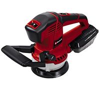 Einhell Lijadora orbital aleatoria, 400 W, disco de 125 mm, aspiración activa de polvo, caja de filtro, maletín de transporte