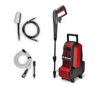 Einhell limpiador a alta presión con batería HYPRESSO 36/105 Power X-Change (36 V, 105 bar, 270 l/h, manguera de alta presión 4m, de aspiración 5m, 2 boquillas, cepillo de lavado, lanza, sin baterías)
