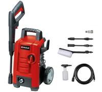 Einhell Limpiadora de Alta presión TC-HP 130 | 1500 W | 130 bar | sistema Quick-Couple | manguera de alta presión | pistola | lanza | diversas boquillas | cepillo