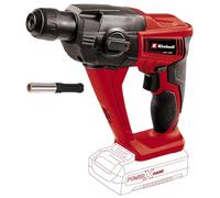 Einhell Martillo de impacto inalámbrico a batería, TE-HD 18 Li-Solo Power X Change, 1.2 J, mecanismo de impacto neumático, portabrocas SDS-plus, luz LED, suministrado sin batería ni cargador