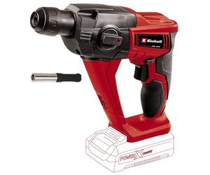 Einhell Martillo de impacto inalámbrico a batería, TE-HD 18 Li-Solo Power X Change, 1.2 J, mecanismo de impacto neumático, portabrocas SDS-plus, luz LED, suministrado sin batería ni cargador