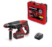 Einhell Martillo perforador con batería TE-HD 18/20 Li (1x 4,0 Ah) | PXC | 18 V | 1,8 J | SDS-Plus | Capacidad de perforación en hormigón de 20 mm | 4 funciones | Batería de 4,0 Ah y cargador