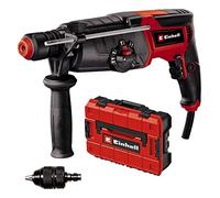 Einhell Martillo perforador TE-RH 950/1 5F (950W, engranaje de 2 marchas, intensidad de impacto 3J, recepción SDS Plus, tope de profundidad, potencia de perforación 28mm, incl. portabrocas adic.)