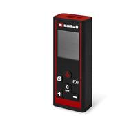 Einhell medidor de distancia láser TC-LD 60 R (60 m máx. rango de medición, modos de medición de distancia, superficie, volumen, Pitágoras, replanteo, medición continua, pantalla LCD, sin pilas)