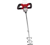 Einhell Mezclador de mortero y pintura a batería TE-MX 18 Li-Solo | PXC | 18 V | 620 rpm | control vel. | Acoplamiento M14 | Arranque suave | Agitador de Ø 100 mm | Llave de boca | Sin batería
