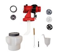 Einhell Original Accesorio pulverización, depósito 1200 ml | accesorio sistema pintura | depósito pulverizador 1200 ml | 3 boquillas | Cepillo de limpieza | cabezal pulverizador