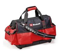 Einhell Original Bolsa E-Case | Sistema E-Case | hasta 30 kg | apilable | fondo reforzado | correa de transporte | asa de transporte | 6 bolsillos exteriores