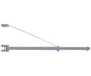 Einhell Original Brazo giratorio SA 1100 | para polipasto de cable | pivotante 180° | máx. 600 kg a 73 cm | máx. 300 kg a 110 cm | montaje a partir de 3 mm de pared