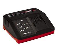 Einhell Original Cargador Power X-Charger 3A Power X-Change (Li-Ion, 18V, Carga rápida a Partir de 30 Minutos, Control Permanente de batería y gestión Inteligente de Carga, Pantalla LED de 6 Estados)