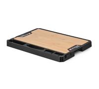 Einhell Original Encimera E-Case | Sistema E-Case | 50 x 36 x 4,2 cm | hasta 84 kg de carga útil | bambú robusto | banco de trabajo móvil | asa de transporte