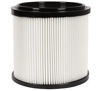 Einhell Original Filtro de pliegues, clase de polvo L | Accesorios para aspiradores en seco y húmedo | Clase de polvo L | para aspiración en seco | Ø 150 mm | 175 mm de altura