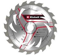 Einhell Original - Hoja de sierra circular (165 x 20 mm, diámetro de 165 mm, soporte de 20 mm, 20 dientes restringidos, ancho de corte 1,6 mm, para sierras circulares de mano y de inmersión)