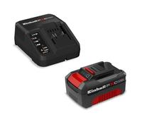 Einhell Original Kit de Inicio Batería y Cargador Power X-Change (batería de Iones de Litio, 18 V, 4,0 Ah y Cargador rápido, Apto para Todas Las Herramientas Power X-Change)