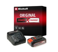 Einhell PXC-Kit Inicio PXC 18V 2,5 Ah (batería y Cargador, para Todos los Dispositivos Power X-Change, Sistema de gestión de batería ABS controlado por el Proceso, Pantalla LED de 3 Niveles)