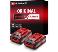 Einhell Original Pack Doble de baterías PXC PXC+ 18 V 3,0 Ah