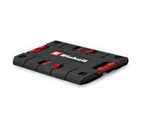 Einhell Original Placa adaptadora E-Case Half Size | Sistema E-Case | hasta 300 kg | apilable | con cierre | combinable con los sistemas E-Case y Half Size