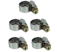 Einhell Original Set de abrazaderas para mangueras, 5 piezas