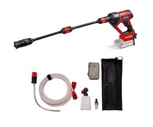 Einhell Pistola de Limpieza a presión a batería HYPRESSO 18/24-1 | PXC | 18 V | 24 bar | limpieza y riego móviles | 240 l/h | accesorios | sin batería