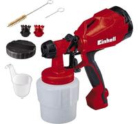 Einhell Pistolet à peinture électrique TC-SY 400 P (400 W, Pulvérisation de laques et de lasures) Livré avec accessoires