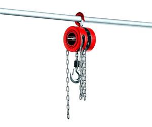 Einhell Polipasto de cadena TC-CH 1000 | máx. 1000 kg | altura de elevación máx. 2,5 m | carcasa metálica con guía de cadena | gancho de carga