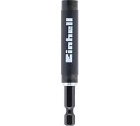 Einhell - Portapuntas extensible original con vástago de 1/4" E 6.3, 80-122 mm (casquillo de aluminio, casquillo guía, cromo vanadio, imán permanente)